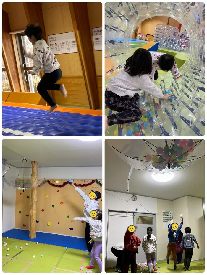 わくわく子供ひろば坂の上/未来くるやぶき⭐️玉入れ