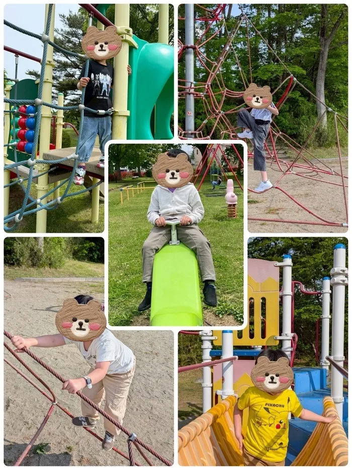 わくわく子供ひろば坂の上/公園🛝✨