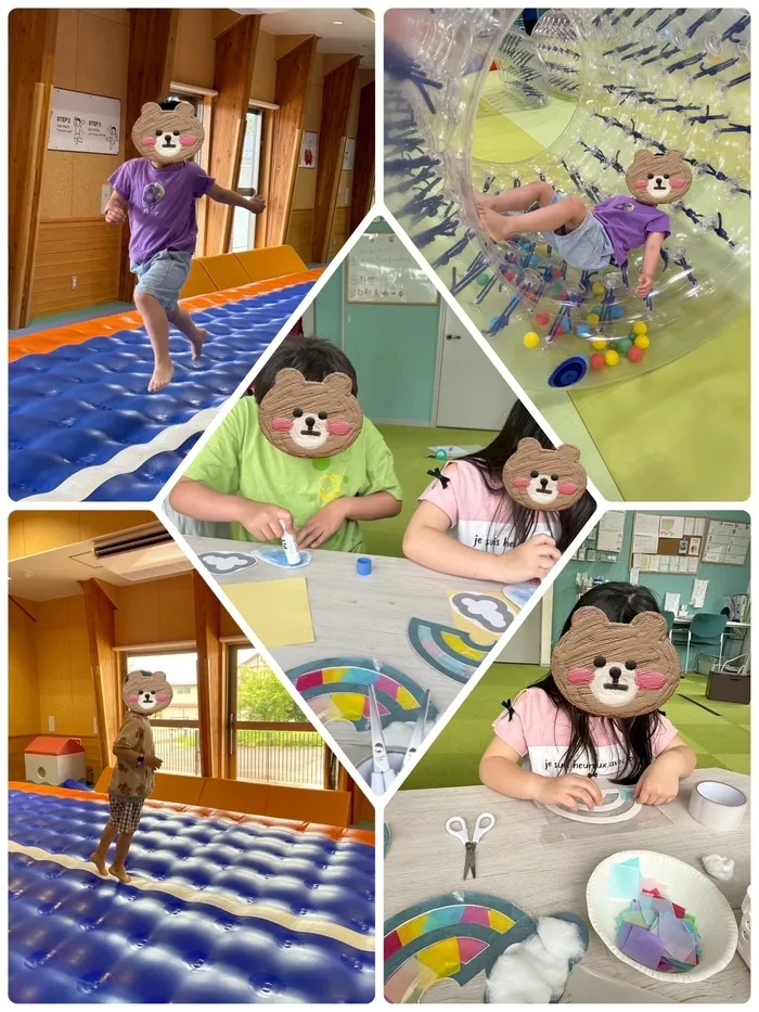 わくわく子供ひろば坂の上/未来くるやぶき&制作week4日目🌈