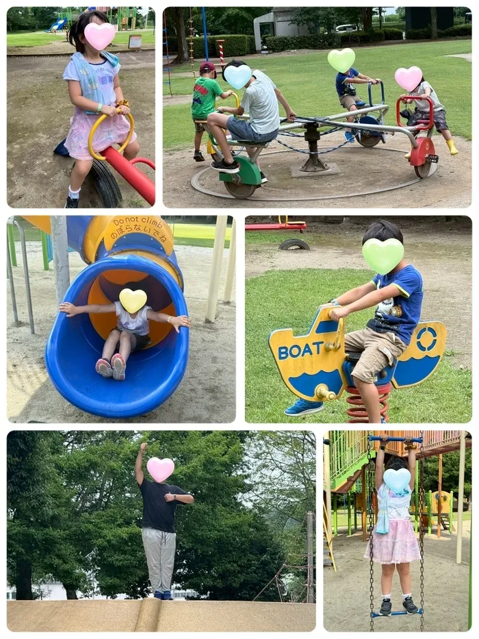 わくわく子供ひろば坂の上/童里夢公園⛲️