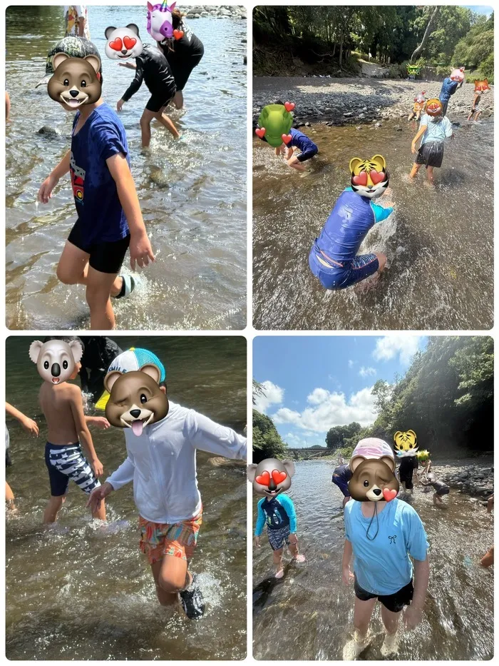 放課後等デイサービスぽかぽか清水町/五竜の滝で水遊び💦駄菓子屋でお買い物💕
