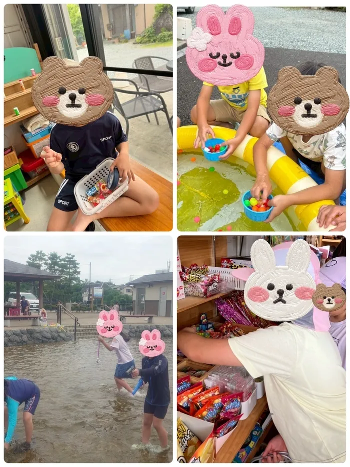 放課後等デイサービスぽかぽか清水町/駄菓子屋さんと丸池公園に行ってきました🚗