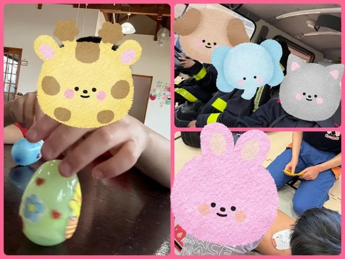 放課後等デイサービスぽかぽか清水町/イースターエッグを作ろう🐣ྀི