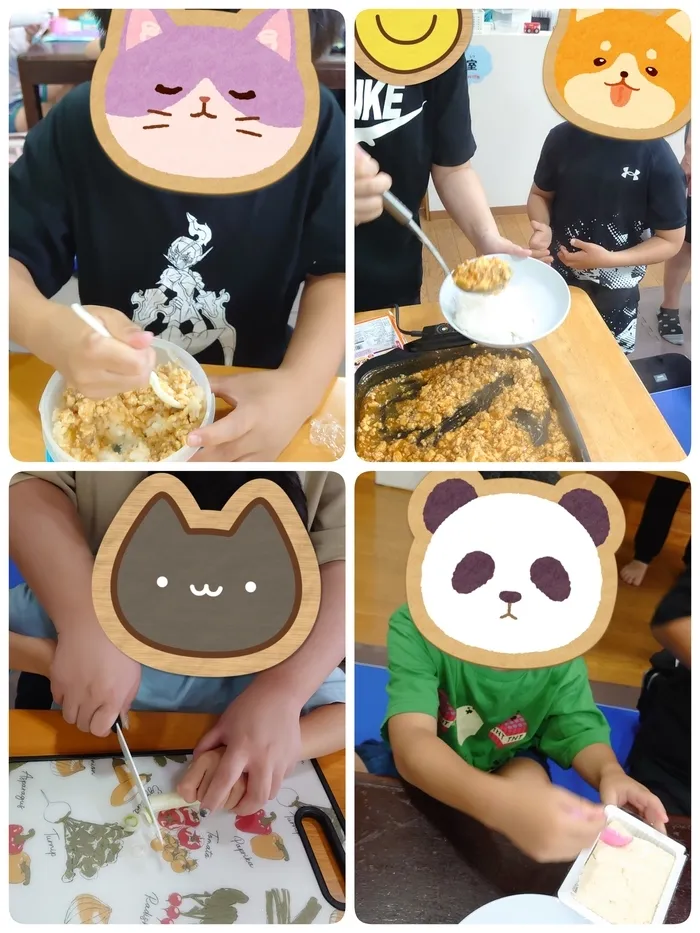 放課後等デイサービスぽかぽか清水町/麻婆豆腐を作ったよ👩‍🍳