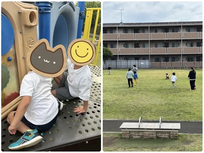 放課後等デイサービスぽかぽか清水町/公園で遊んだよ🛝