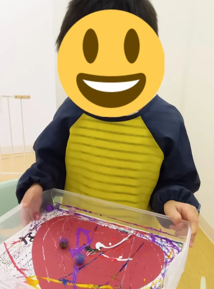 ブロッサムジュニア柏木教室/ビー玉アート🌀