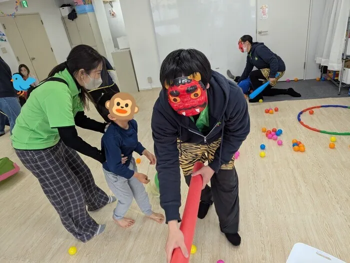 言葉のにわ‐行徳駅前‐【言語聴覚士2名・作業療法士1名】市川市行徳に3号店オープン/鬼は〜外！