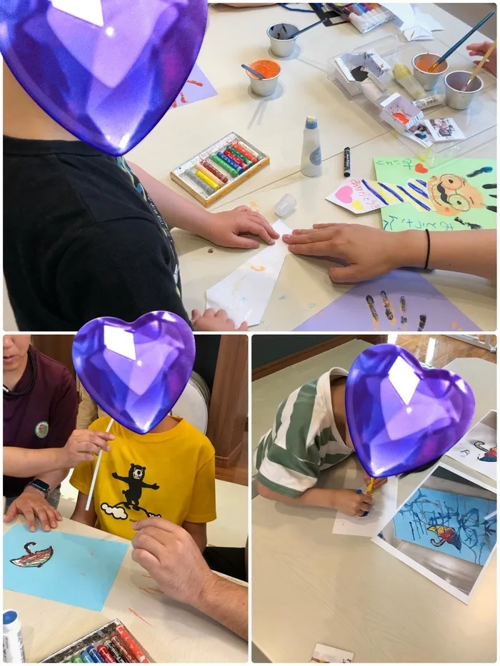 【2023年6月オープン！】【平日未就学児空きあり】　ふうせんかずら/🎨✨雨の日も笑顔いっぱい！アート制作で心も晴れやか✨🎨