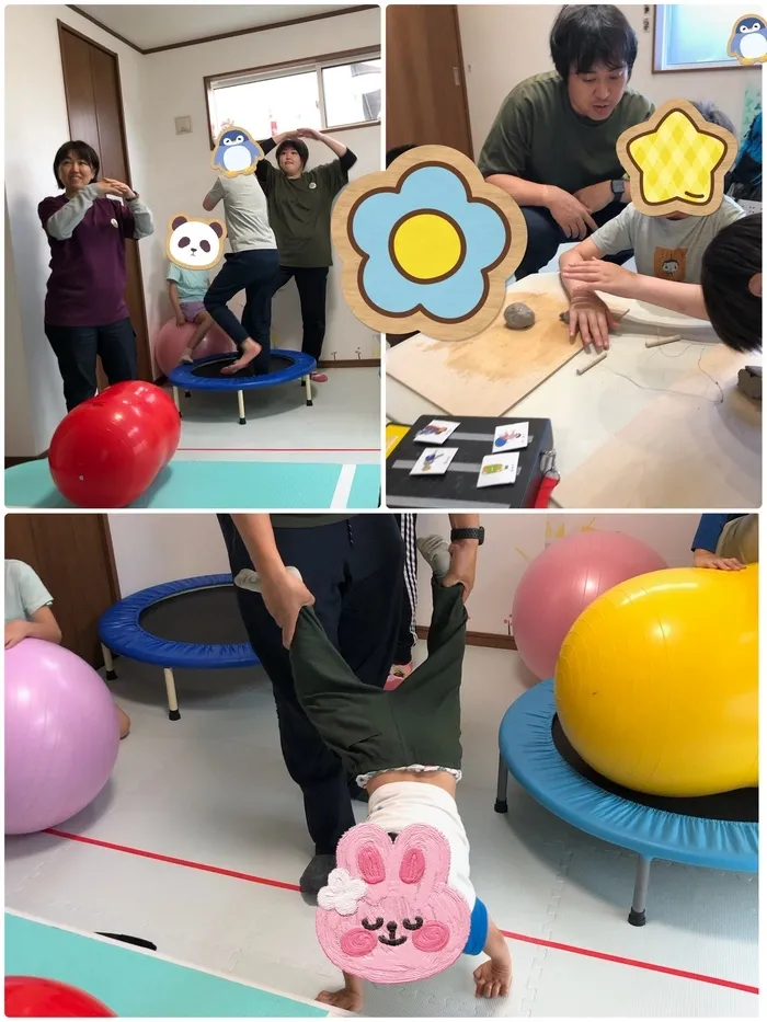 【2023年6月オープン！】【平日未就学児空きあり】　ふうせんかずら/笑顔いっぱい！制作と運動で大満足の一日✨
