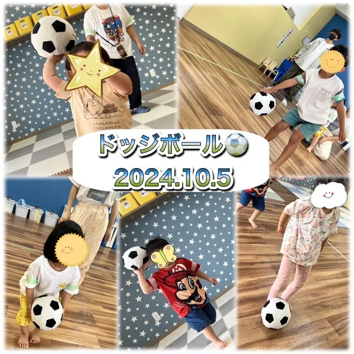 【言語療法】児童発達支援　KICK STAR/ドッジボール大会⚽️