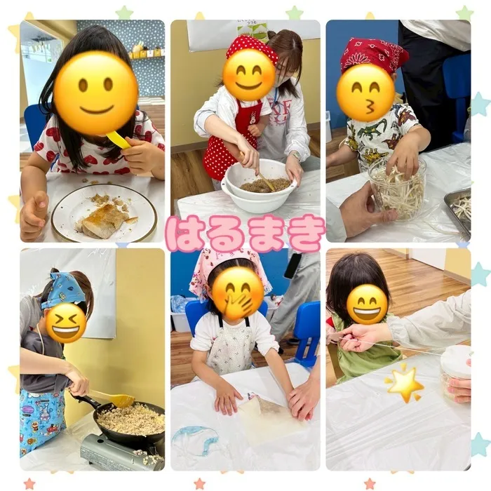 【言語療法】児童発達支援　KICK STAR/春巻き作り🙌🏻