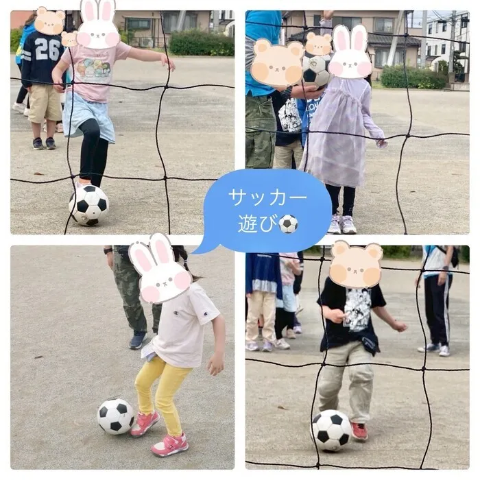 ウィズ・ユー鶴ヶ島若葉教室/サッカー遊び⚽