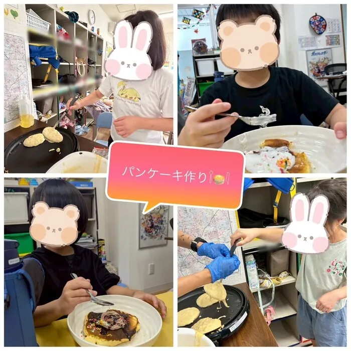 ウィズ・ユー鶴ヶ島若葉教室/パンケーキ作り🎂