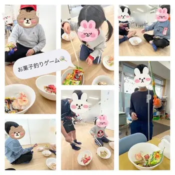 ウィズ・ユー鶴ヶ島若葉教室/お菓子釣りゲーム