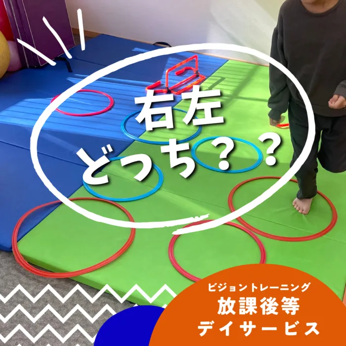 【苦手減らしませんか♪】ビジョントレーニング特化型療育　まなびじょん/【目と手の協応】右左どっち！？