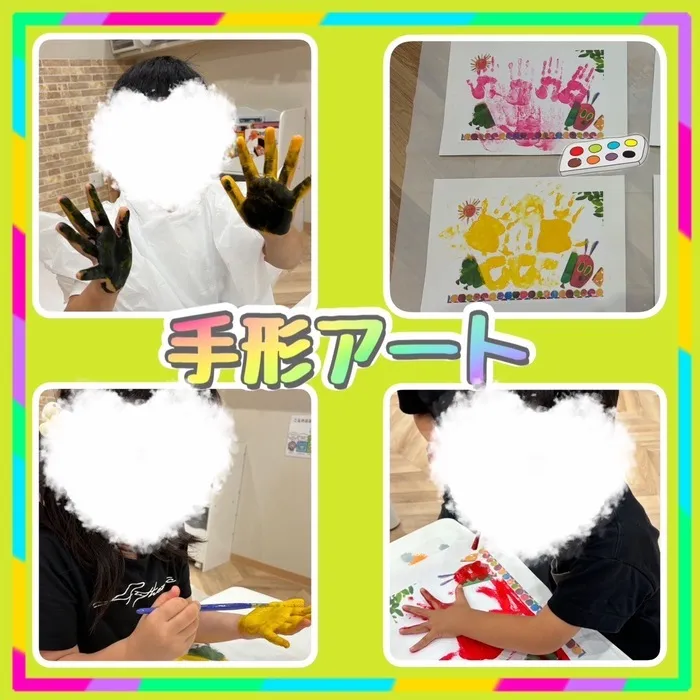 放課後等デイサービスワンスターロイス/手形アート🎨🖐️