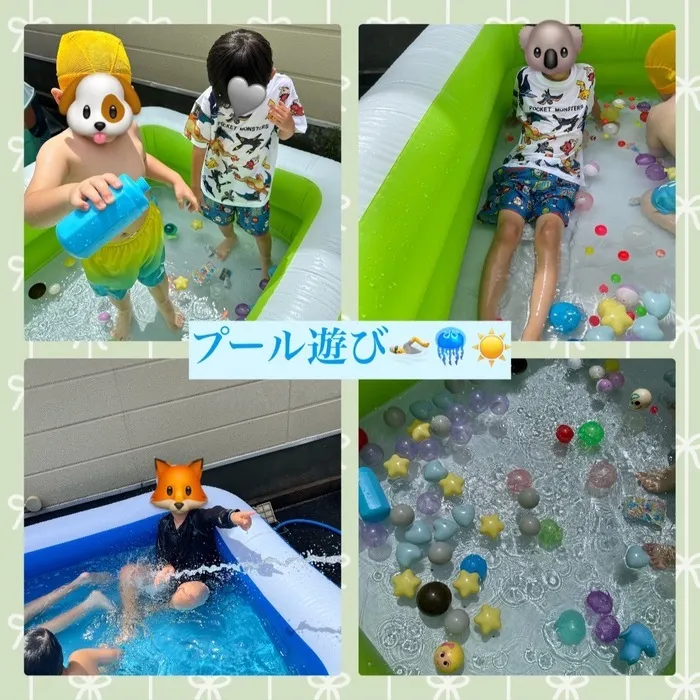 放課後等デイサービスワンスターロイス/プール遊び☀️🏊