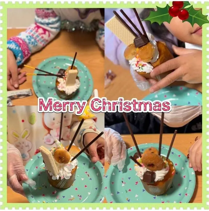 めいめい/クリスマス🎄カップケーキ作り♪