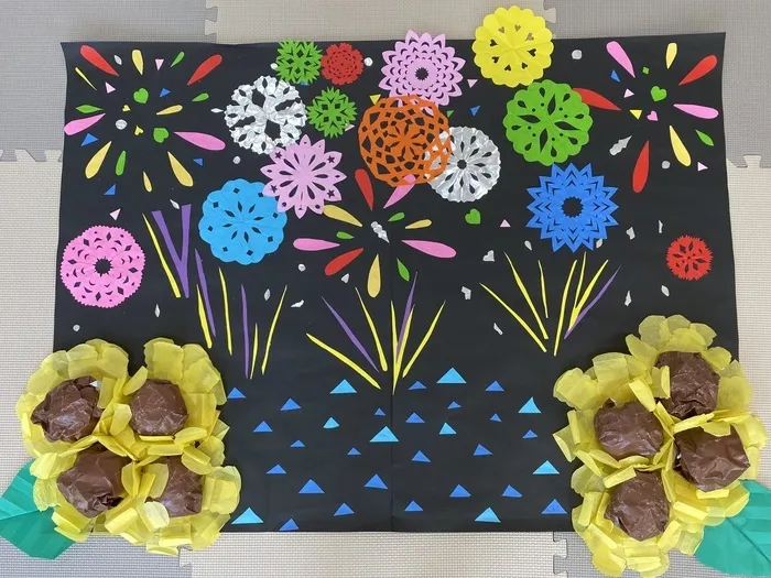 ぽてと/🎆8月の壁画🎆