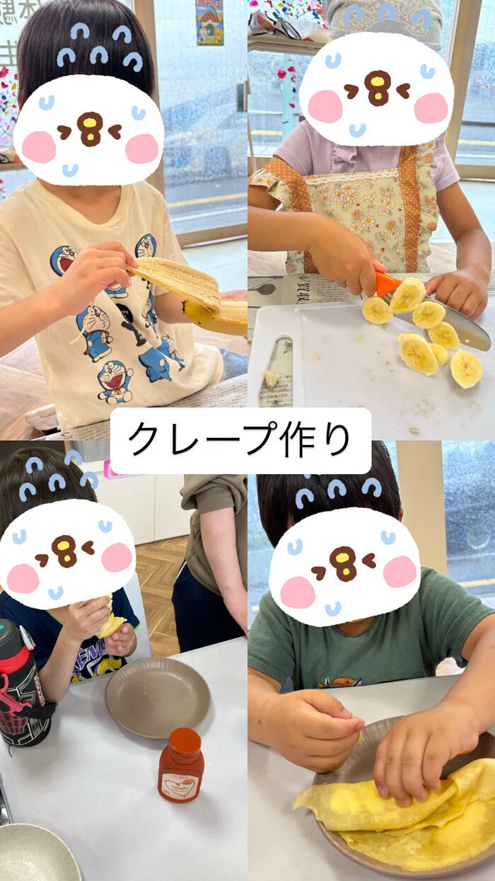 ulu 放課後等デイサービス/クレープ作り