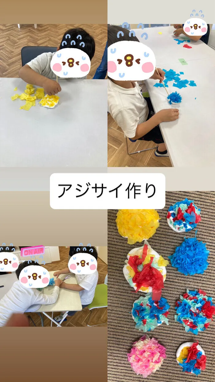 ulu 放課後等デイサービス/アジサイ作り