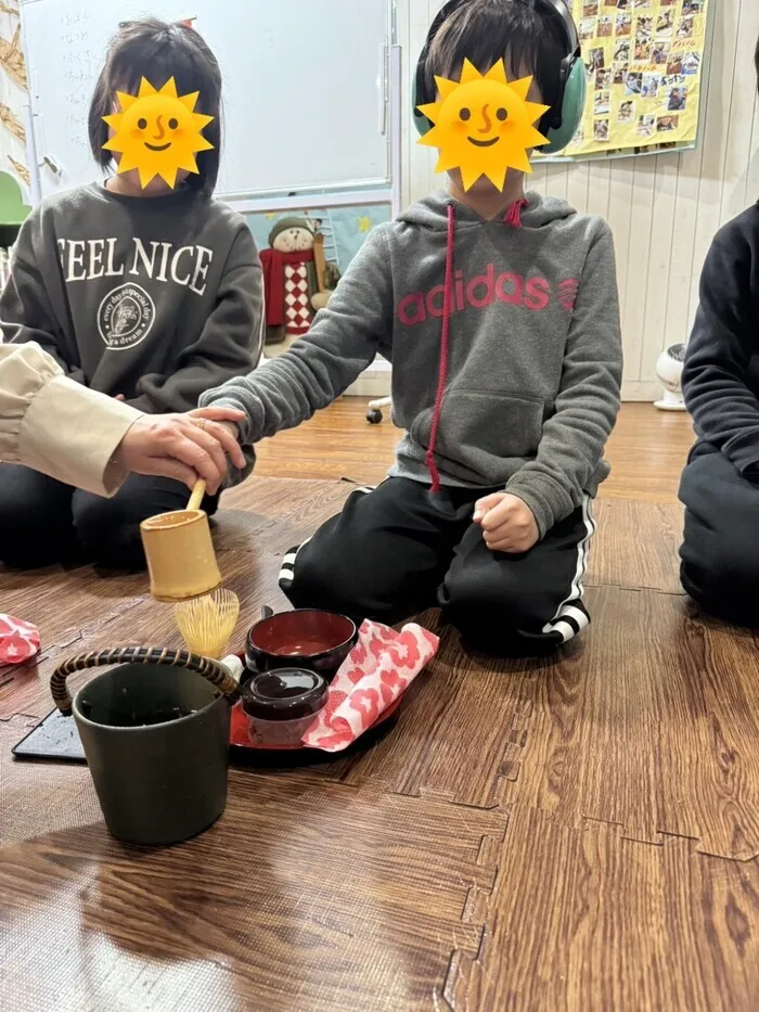 こどもみらいひろば　リスキッズ　稲毛教室/新春茶会🍵で整いました⭐