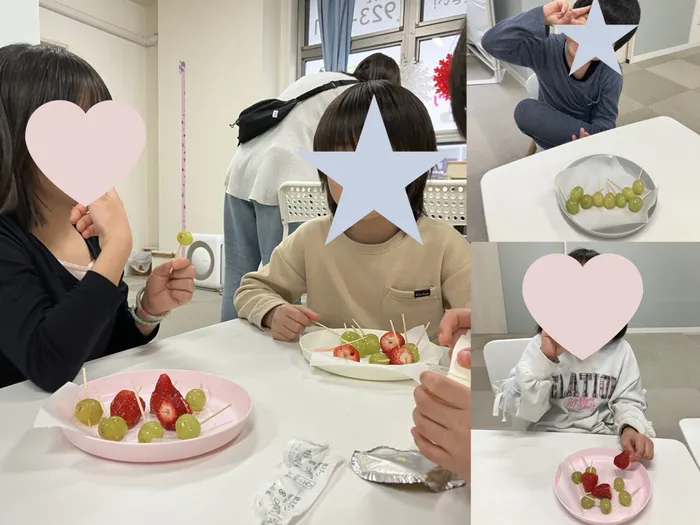 ココノハーツ福岡太宰府教室/【食育プログラム🍓大好評！いちご飴作り✨】