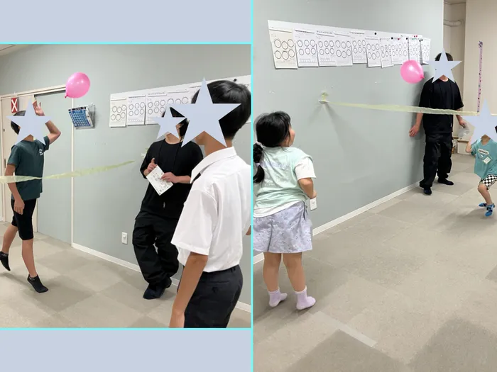 ココノハーツ福岡太宰府教室/🎈ふわふわ勝負！風船バレー開催！