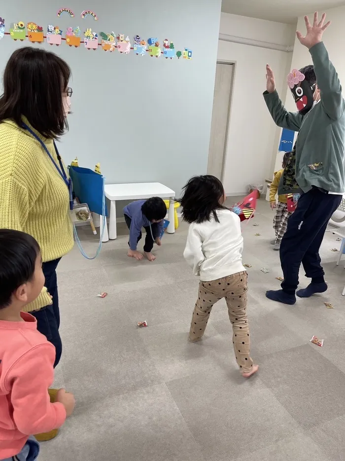 ココノハーツ福岡太宰府教室/楽しい節分イベント👹子どもたちの笑顔がキラキラ✨