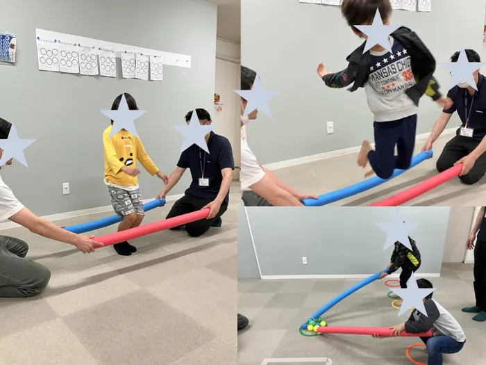 ココノハーツ福岡太宰府教室/🤸‍♂️からだをうごかそう！感覚統合あそびを実施しました