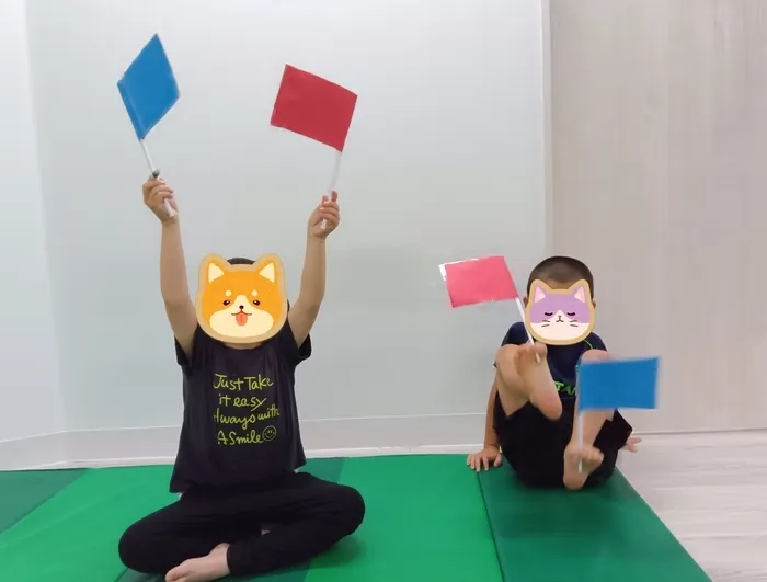 ココノハーツ ふじみ野教室/🚩旗上げゲーム🚩