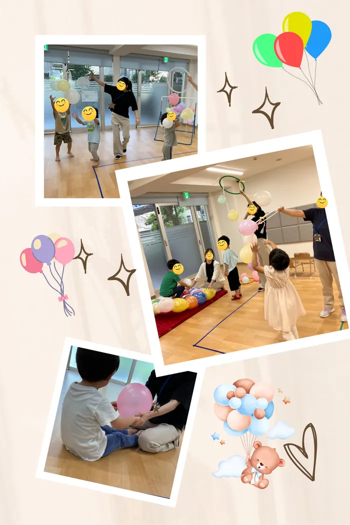 アソシエアカデミープラス都立大/楽しい風船遊び🎈