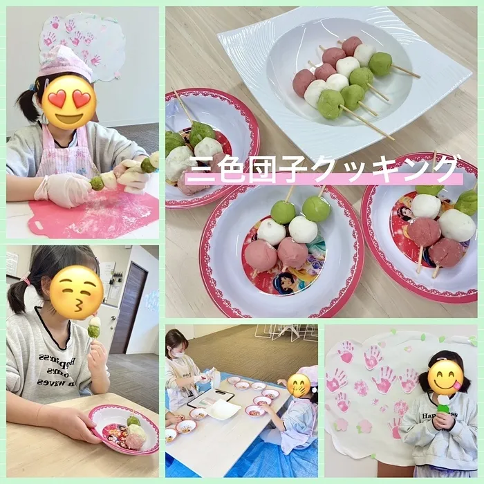 【２０２４年４月オープン！】児童発達支援 Ｐｅｒｃｈ〜パーチ〜/三食団子クッキング🍡🌸