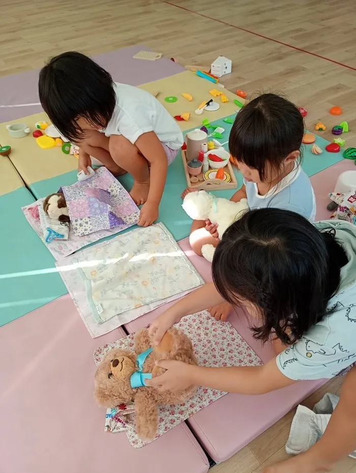  ”安心の一日療育”くあどりふぉりお/おままごと😁😁😁