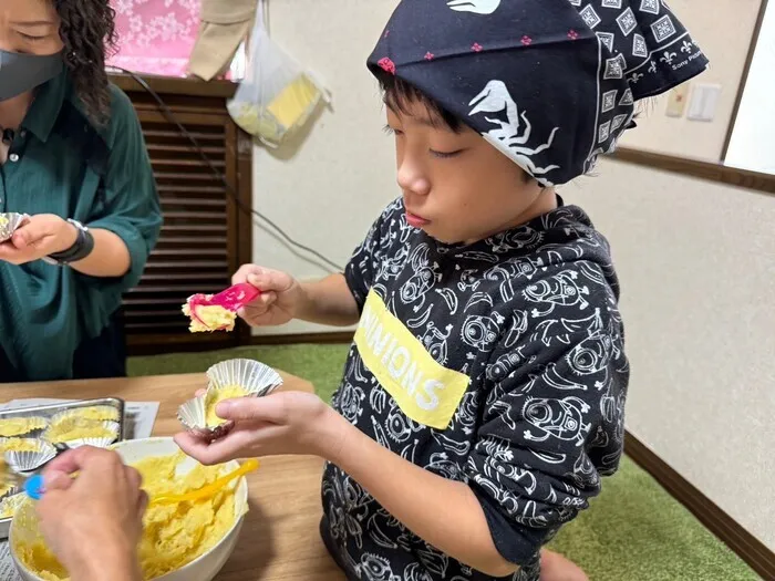 虹とハシビロコウ/スイートポテトを作りました😆