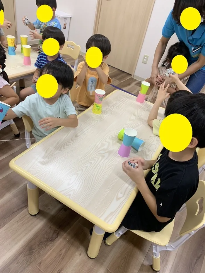 Apple Junior 鵜野森教室/7月17日(水)　作って遊ぼうけん玉！