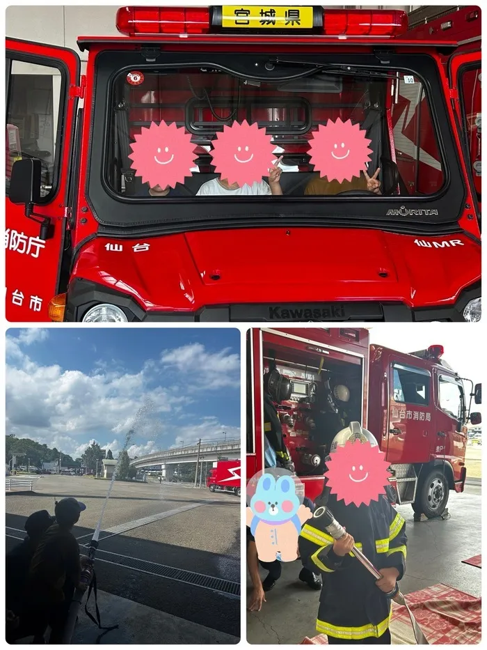 にじの空松陵/消防署見学🚒