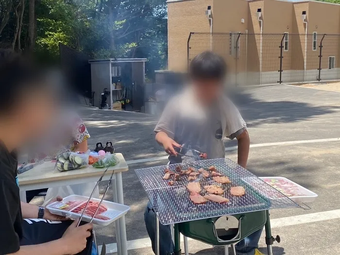 多機能型事業所　リバティ己斐/子供たちと楽しくBBQ♪