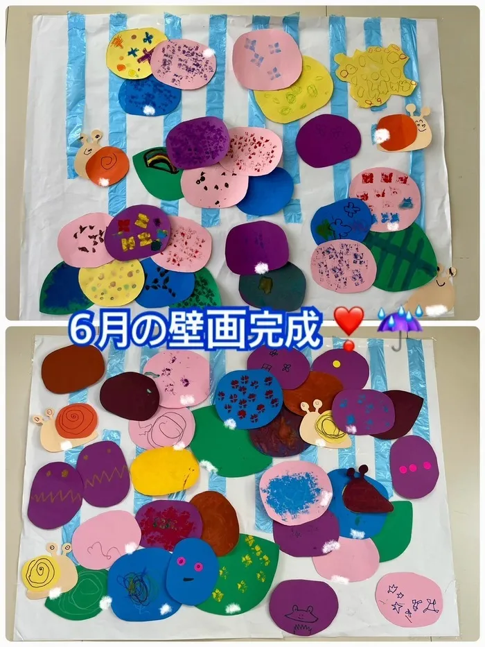 たんちゃん梁川教室　新規オープン／送迎あり／週1～5利用可能/6月の壁画完成！