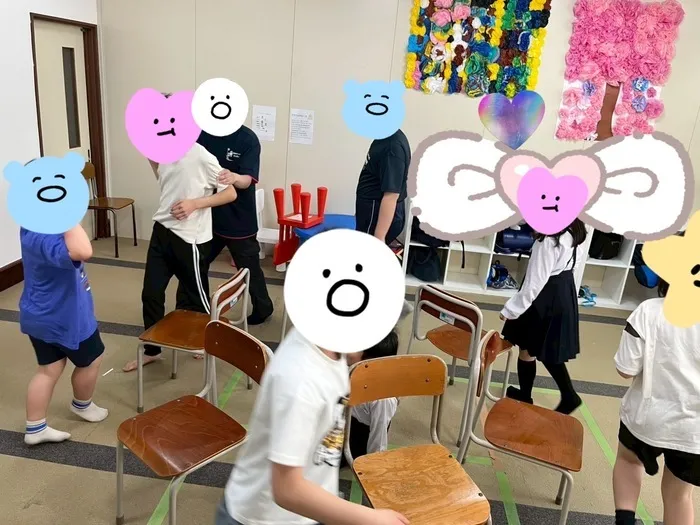 たんちゃん梁川教室　新規オープン／送迎あり／週1～5利用可能/イス🪑とりゲーム