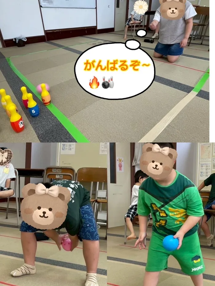 たんちゃん梁川教室　新規オープン／送迎あり／週1～5利用可能/ボーリング🎳
