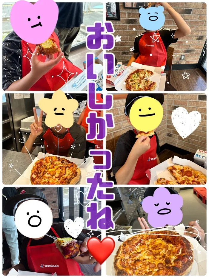 チャレンジ/土曜イベント　ピザ作り体験🧑‍🍕💕　その4(終)