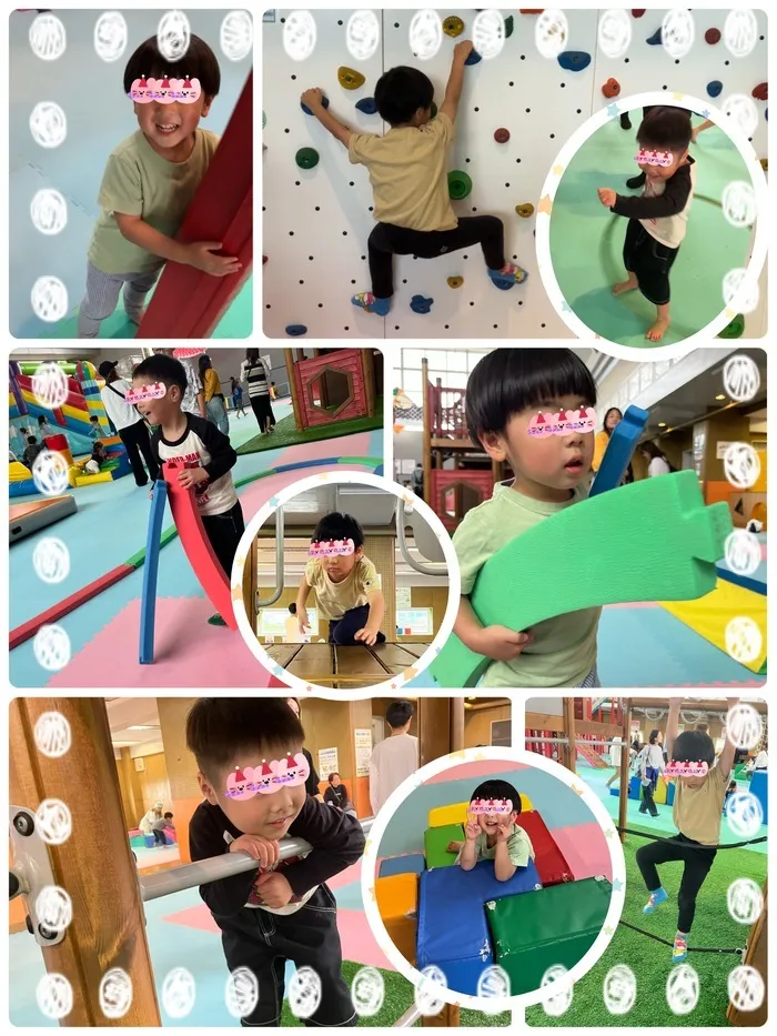 チャレンジ mini/5月6日(祝日)室内遊び😆🎶