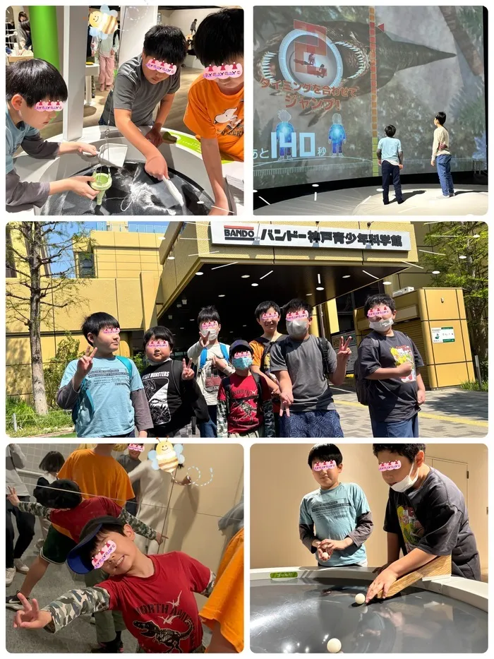 チャレンジ mini/土曜イベント　神戸青少年科学館🏢✨