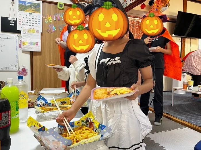 放課後等デイサービス　こすもす/ハロウィンパーティー🎃🍽