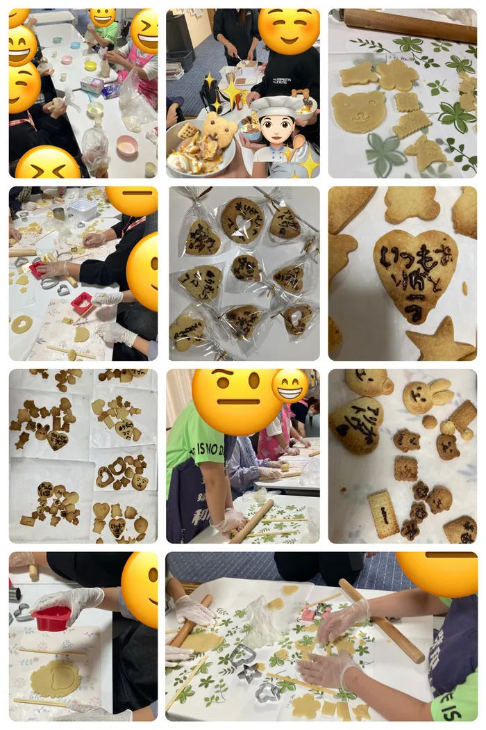 放課後等デイサービス　こすもす/ありがとうを届けよう！母の日のクッキー＆カーネーション作り