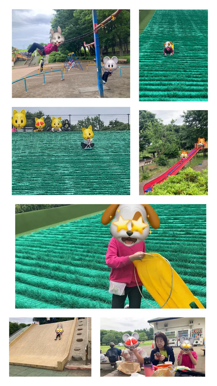 放課後等デイサービス　こすもす/小金井公園でソリ滑り🛷