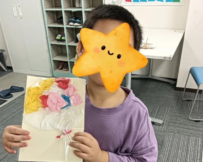 ポラリスステップ東大成教室【空きあり！利用相談受付中！】/ありがとうを届けよう！母の日ブーケづくり💐