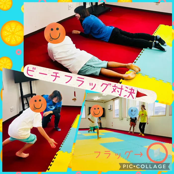 スパークネクスト仙台宮城野/『ビーチフラッグ対決🚩』の様子をお伝えさせてください🧡