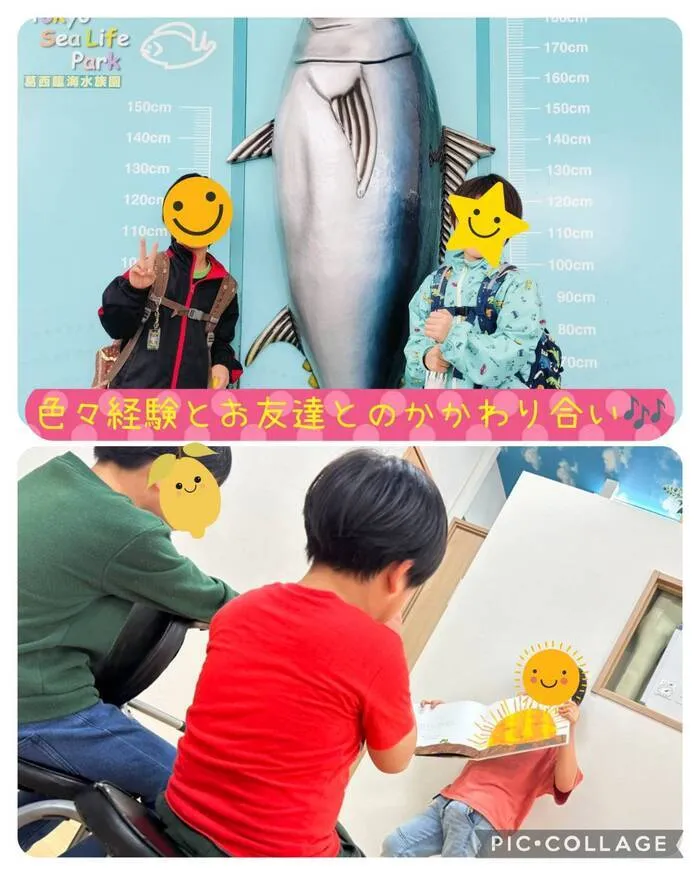 【送迎あり】放課後等デイサービス comore （こもれ）八千代台南/色々な外出先と室内での活動🐟